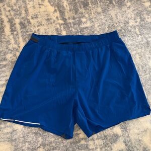 Lululemon Men's 5” Blue Athletic Shorts